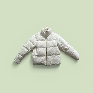 Everlane Warm White Puffer Jacket. Size L